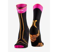 X-Bionic TrailRun Expert Crew Socks black fuchsia orange - 45-47