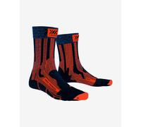 X-Bionic Trek Pioneer Socks Navy Blue Orange Black - 35-38