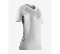 X-Bionic Twyce Run Short Sleeve T-Shirt White Green Women - L