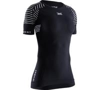 X-BIONIC Women Invent 4.0 Light Round Neck Short Sleeve T-shirt - Opal Black/Arctic White, X-Large