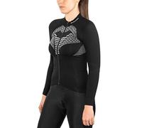 X-Bionic Women's Biking Twyce Long Sleeve Cycling Jersey, Black, L