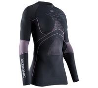 X-BIONIC Energy Accumulator 4.0 Women's Shirt Round Neck Long Sleeves Charcoal/Magnolia, XS