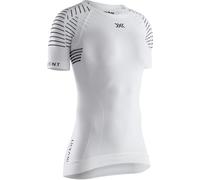 X-Bionic Women's Invent 4.0 Light Round Neck Short Sleeve T shirt, Arctic White/Dolomite Grey, S EU