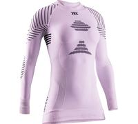 X-BIONIC Womens Invent 4.0 Long Sleeves Compresison Shirt, Winsome Orchid/Opal Black, S EU