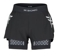 X-Bionic - Women's Twyce Race 2in1 Shorts - Running shorts size L, black