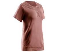 X-Bionic - Women's X-Ential Shirt S/S - Sport shirt size M, brown
