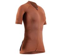 X-Bionic - Women's Xceed Ride Jersey S/S - Cycling jersey size L, brown