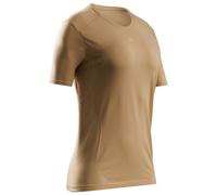 X-Bionic - Women's Xceed Run Discover Shirt - Running shirt size L, sand/brown