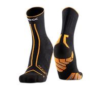 X-Bionic X-Socks Trailrun Terraskin Expert Crew Black Socks for Ultimate Comfort and Performance