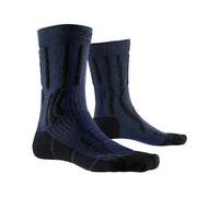 X-Bionic X-Socks Trek X CTN 4.0 Trekking Socks, Midnight Blue Melange/Opal Black