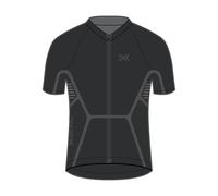 X-Bionic Xceed Ride Men's Short Sleeve Jersey, Black / Grey, L
