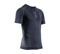 X-Bionic Xceed Run Men's Short-Sleeved T-Shirt, Black / Grey, S