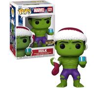 X-Comics Exclusive Marvel Comics Holiday Funko POP! PVC Collectible Figure - Holiday Green Hulk (1321)