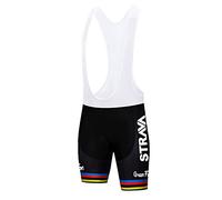X-CQREG Cycling Jersey Set Men's Cloth Bicycle Short Sleeve Set Quick-Dry Breathable Shirt 12D Cushion Shorts Padded Pants/Bib Short (Pants, X-Large)…