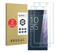 X-Dision [2-Pack Screen Protector Compatible with Sony Xperia XA1 Ultra,9H Tempered Glass Protective Cover,2.5D Premium Protect Film,[Bubble-free Installation][Clear Scratch-Resistant]