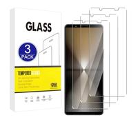 X-Dision [3 Pack] Compatible with Sony Xperia 1 VI Screen Protector,2.5D Protect Film[9H Hardness,Case Friendly,Shatter-proof]Tempered Glass Film