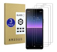 X-Dision [3 Pack Compatible with Sony Xperia 10 II Screen Protector,2.5D Protect Film[9H Hardness,Case Friendly,Shatter-proof] Premium Accessories Tempered Glass Film