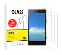 X-Dision [3 Pack Compatible with Sony Xperia XZ1 Compact Screen Protector,2.5D Protect Film[9H Hardness,Case Friendly,Shatter-proof] Premium Accessories Tempered Glass Film
