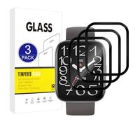 X-Dision [3 Pack Screen Protector Compatible with Amazfit Bip 5 Unity,[Scratch Resistant, High Definition][3D Curved Full Cover] Protector for Amazfit Bip 5 Unity