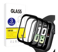 X-Dision Compatible with Honor Watch 5 Screen Protector, 3 Pack [3D Full Coverage] HD Bubble Free Flexible TPU Protective Film [Not Glass], Anti-Oil/Anti-Scratch