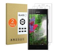 X-Dision D1225 [2 Pack Tempered Glass Compatible with Sony Xperia XZ1 Compact,[Ultra Resistant,Bubble Free,Easy to Install] Screen Protector for Sony Xperia XZ1 Compact