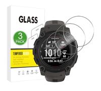 X-Dision Screen Protector Compatible with Garmin Instinct E (40MM),3 Pack [9H Hardness, High Sensitivity, Shatterproof] 2.5D High Definition Tempered Glass Film for Garmin Instinct E (40MM)