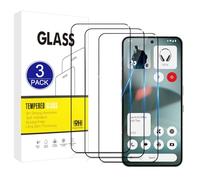 X-Dision Screen Protector Compatible with Nothing Phone 3,3 Pack [9H Hardness, High Sensitivity, Shatterproof] 2.5D High Definition Tempered Glass Film for Nothing Phone 3