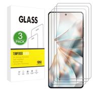X-Dision Screen Protector Compatible with Nubia Z60S Pro,3 Pack [9H Hardness, High Sensitivity, Shatterproof] 2.5D High Definition Tempered Glass Film for Nubia Z60S Pro