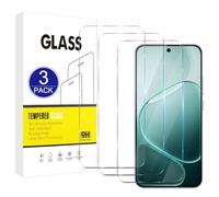 X-Dision Screen Protector Compatible with Oppo A6 Pro 5G/4G,3 Pack [9H Hardness, High Sensitivity, Shatterproof] 2.5D High Definition Tempered Glass Film for Oppo A6 Pro 5G/4G