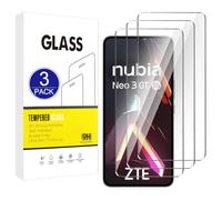 X-Dision Screen Protector Compatible with ZTE Nubia Neo 3 GT 5G,3 Pack [9H Hardness, High Sensitivity, Shatterproof] 2.5D High Definition Tempered Glass Film for ZTE Nubia Neo 3 GT 5G