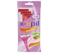 X-Epil - Disposable Women's Razor, 2 Blades (Pack of 5)