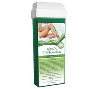 X-Epil - Roll-on Wax Cartridge - with Wide Roller Head (100 ml, Green)
