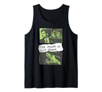 X-Files Front and Back Truth is Out There Alien 90's TV Show Tank Top