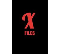 X Files: Funny notebook gift, Top Secret, Spy Journal