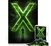 X-Files Poster Jigsaw 1000 Pieces for Teenagers Analytical Skill Serene Escape Tight Join Holiday Present (50x75cm)