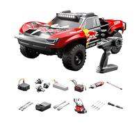 X Flash 1/10 Scale Large High-Speed Short Course Truck Off-Road RC Car, 2.4G 4WD 85KM/H RC Drift Car with Oil-Filled Shocks, Waterproof ESC & PVC Body, All-Terrain Rock Crawler for Adults