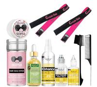 X Front Wigs Kit - Strong Hold Adhesive with Remover, Edge Control Oil