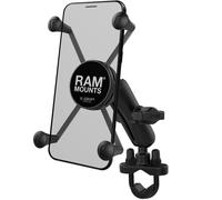 Ram X-Grip Large Phone Mount with Handlebar U-Bolt Base - Medium | ✅ 5 years warranty