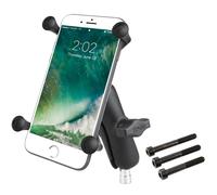 RAM X-Grip Motorcycle Handlebar Clamp Mount - iPhone Plus, Max, More Larger Phon