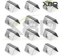 X In Channel Wind/Rain Deflectors Fitting Clips Replacements For Heko G3 Clip (12)