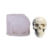 X-Institute 3D Skull Molds Halloween Skull Silicone Molds For Unique