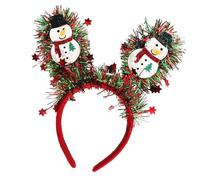 X-Institute Creative Hair Hoop Stylish Hair Accessory Sparkling Star Detail Headdress For Family Gatherings And School Event Family Holiday Hairband