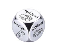 X-Institute Dates Night Food Decision Maker Dices Valentine's Day Couples Dates Night Dices for Spontaneous Dining Decisions White Elephants Gift