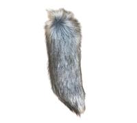 X-Institute Dog Cats Tail Wolf Leopards Halloween Cosplay Party Costume Huge Furry Tails Faux Furs Foxes Tails Teen Adult Leopard