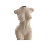 X-Institute Female Form Vase Human Body Flower Vase Ceramic Female Sculpture Flower Arrangement