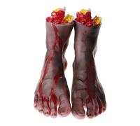 X-Institute Halloween Halloween Scary Cut Off Bloody Horror Hand &Feet Scary Realistic Broken Bone Hands