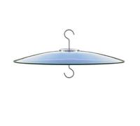 X-Institute Hanging Bird Feeders Rain Covers 33cm Clear Dome Rain Covers Umbrella Outdoor Rain Protectors For Feeding Station