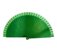 X-Institute Vintage Wooden Hand Fan Wedding Dance Solid Color Plain Folding Fan Elegant Handhelds Dancing Show Performances Spanish Fan