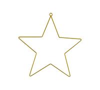 X-Institute Wrought Iron Metal Stars Stars Wire Wreath Frame Hoop Rings Wreath Frame Hoop