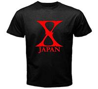 X Japan Rock Band J-Rock Music Men's Black T-Shirt Black XXL